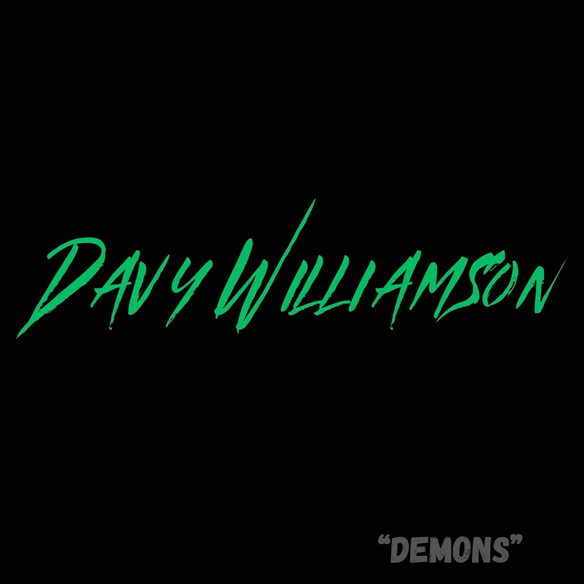 Demons by Davy Williamson album cover