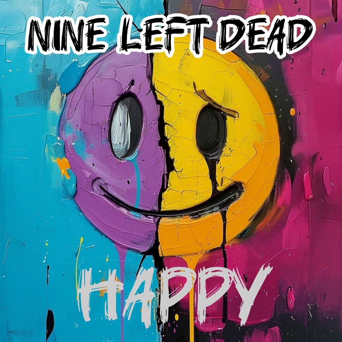 Happy by 9 Left Dead album cover