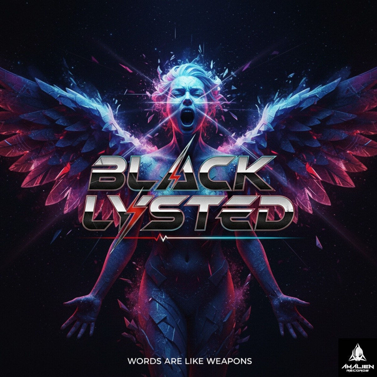 Words Are Like Weapons by Black Lysted — Single on Cranked Up Records